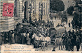 La grève des Boulangers 22 septembre 1906 - Approvisionnement de pain par la troupe