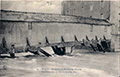 Passerelle des Moulins de l'Echelle - Inondation des 25, 26 et 27 Janvier 1910