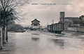 Inondations de 1920 - Gare de Meaux - Local